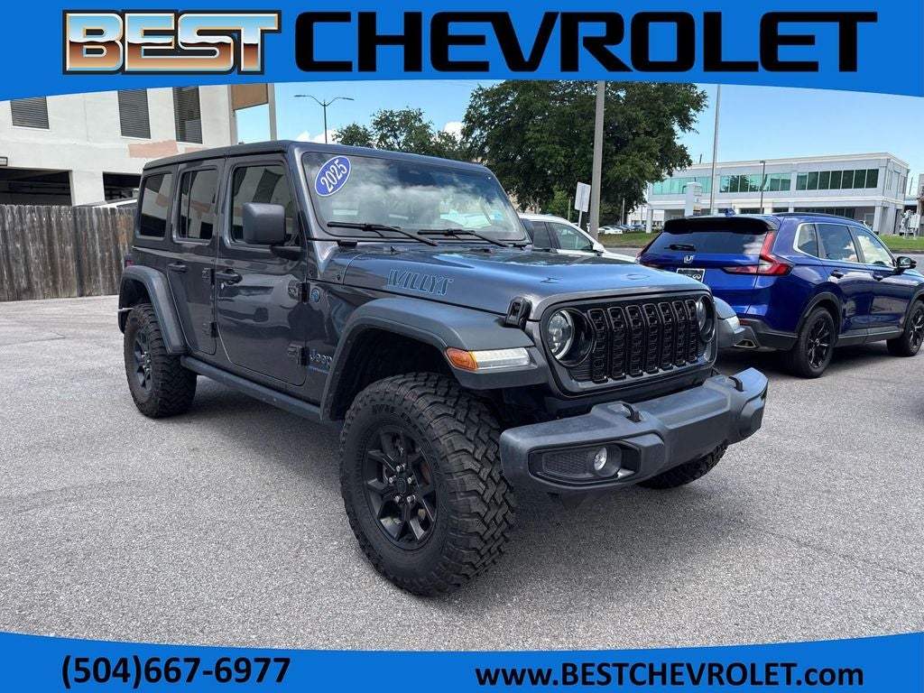 2025 Jeep Wrangler Willys 4xe