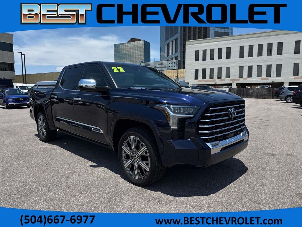 2022 Toyota Tundra Hybrid Capstone