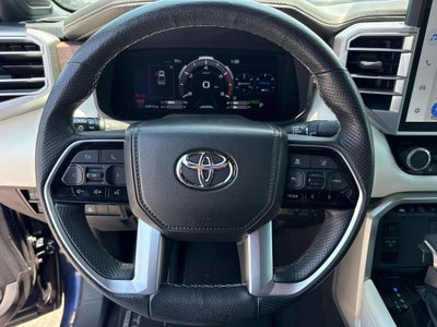 2022 Toyota Tundra Hybrid Capstone