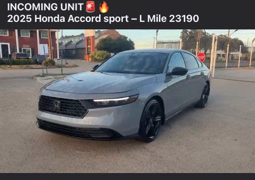 2025 Honda Accord Hybrid Sport-L