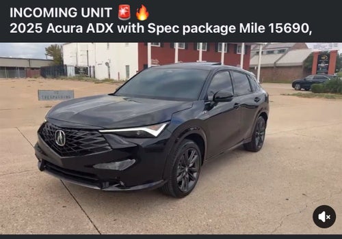2025 Acura ADX A-Spec Package